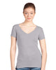 1540 Women's Ideal V-Neck T-Shirt - Heather Grey