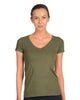 1540 Women's Ideal V-Neck T-Shirt - Military Green