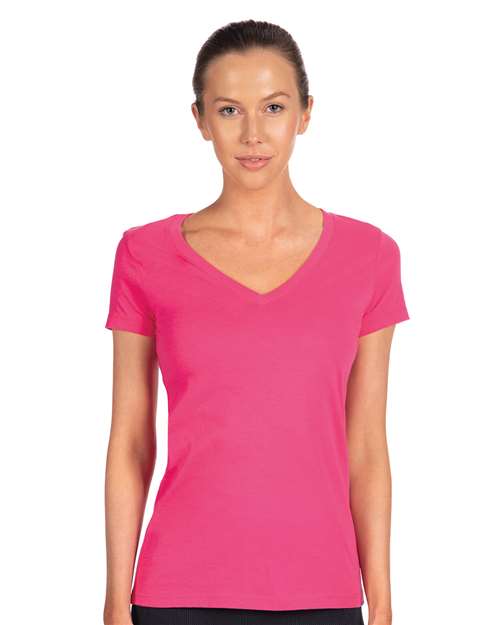 1540 Women's Ideal V-Neck T-Shirt - Raspberry