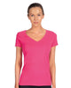 1540 Women's Ideal V-Neck T-Shirt - Raspberry