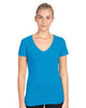 1540 Women's Ideal V-Neck T-Shirt - Turquoise