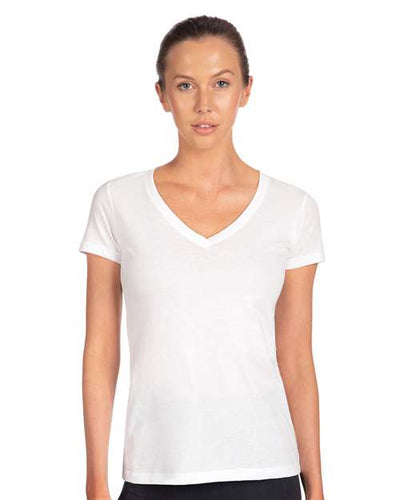 1540 Women's Ideal V-Neck T-Shirt - White