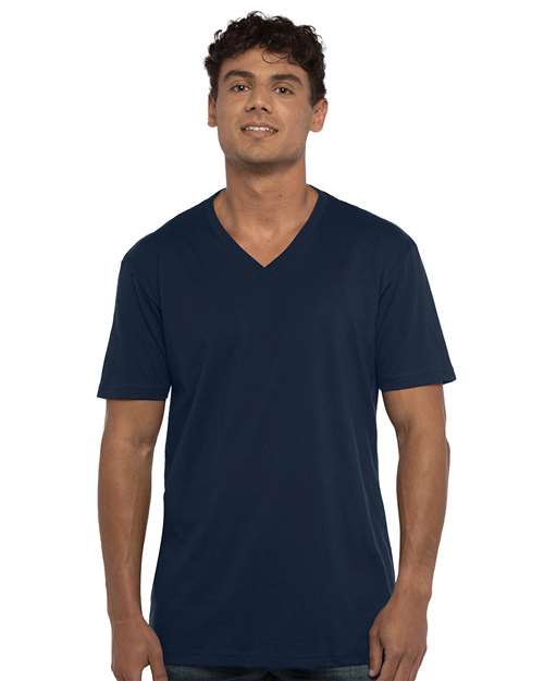 3200 Unisex Cotton V-Neck T-Shirt
