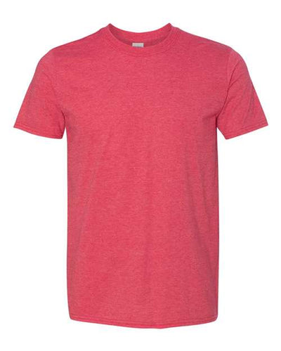 64000 Men's Softstyle® T-Shirt - Heather Red