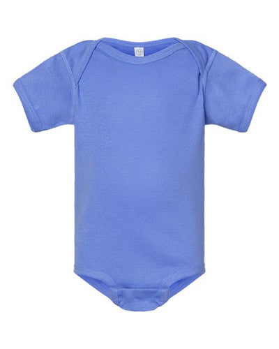4400 Infant Baby Rib Bodysuit - Carolina Blue