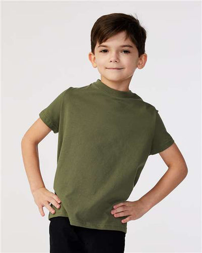 3321 Toddler Fine Jersey Tee - Military Green