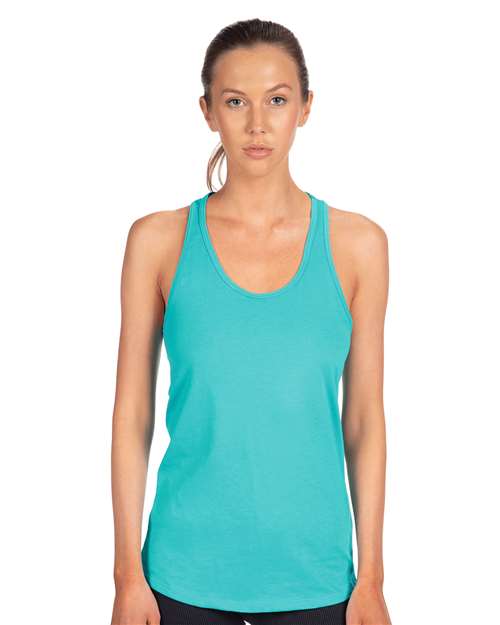1533 Women's Ideal Racerback Tank - Tahiti Blue