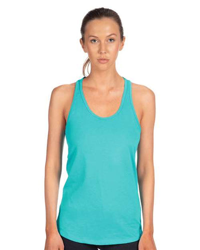 1533 Women's Ideal Racerback Tank - Tahiti Blue