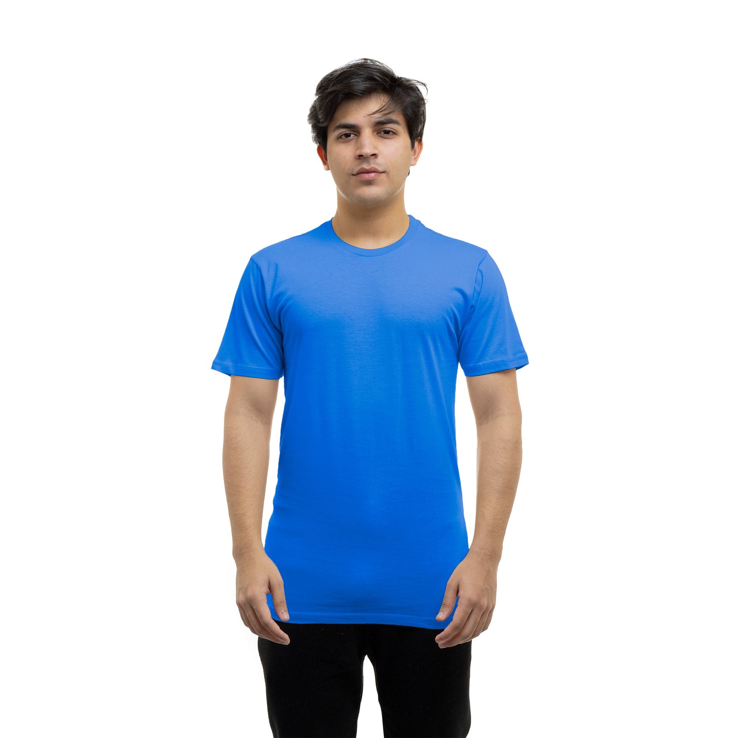 5000 Unisex Tubular Jersey short sleeve tee royal