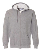 Gildan Unisex Heavy Blend™ Full-Zip Hooded Sweatshirt 18600 - Graphite Heather