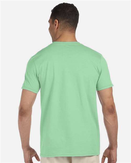 Gildan Unisex Softstyle® T-Shirt 64000 - Mint Green