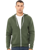 3739 Unisex Sponge Fleece Full-Zip Hoodie Sweatshirt