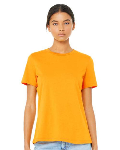 6400 Women’s Relaxed Jersey Tee - Gold