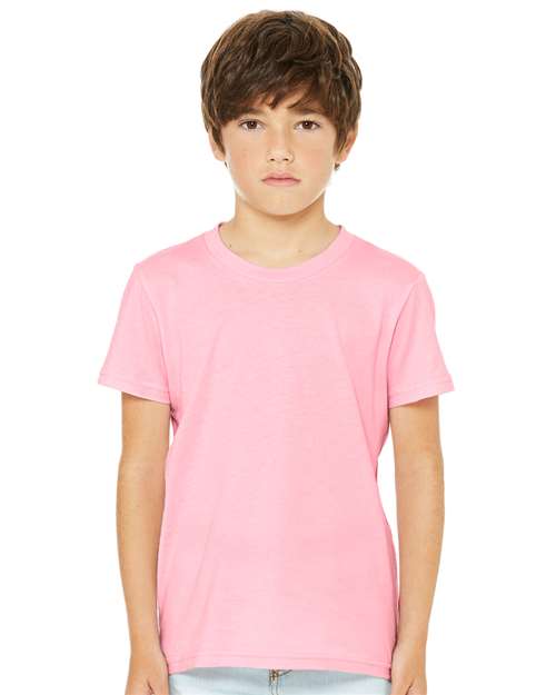 3001Y Youth Jersey Tee - Pink