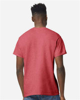 Gildan Unisex DryBlend® T-Shirt 8000 - Heather Scarlet Red