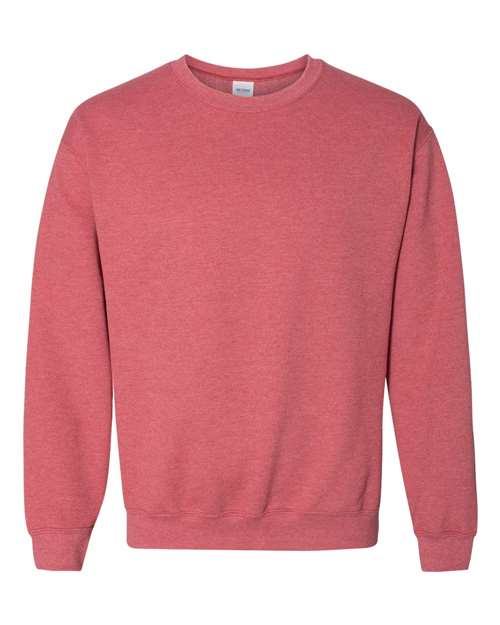 18000 Heavy Blend™ Crewneck Sweatshirt - Heather Scarlet Red