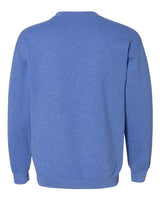 Gildan Unisex Heavy Blend™ Crewneck Sweatshirt 18000 - Heather Deep Royal