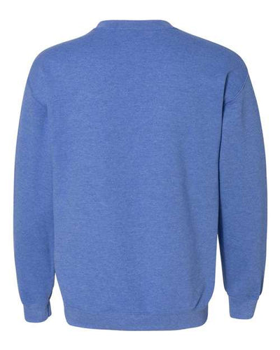 Gildan Unisex Heavy Blend™ Crewneck Sweatshirt 18000 - Heather Deep Royal