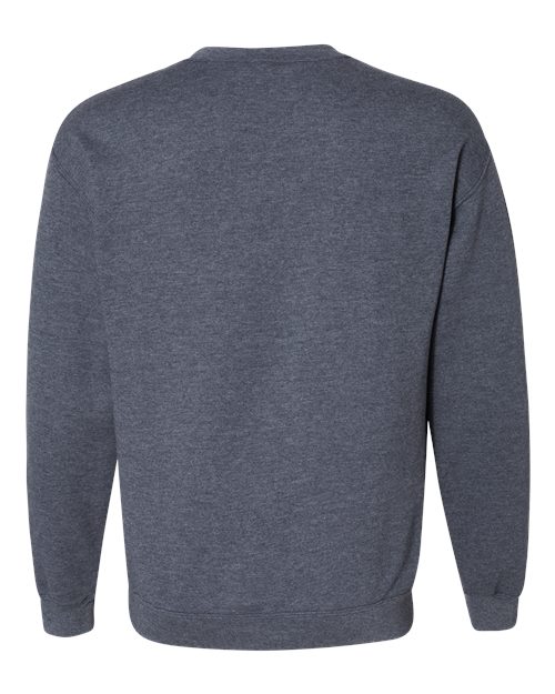 Gildan Unisex Heavy Blend™ Crewneck Sweatshirt 18000 - Heather Dark Navy