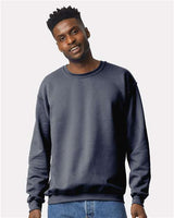 Gildan Unisex Heavy Blend™ Crewneck Sweatshirt 18000 - Heather Dark Navy