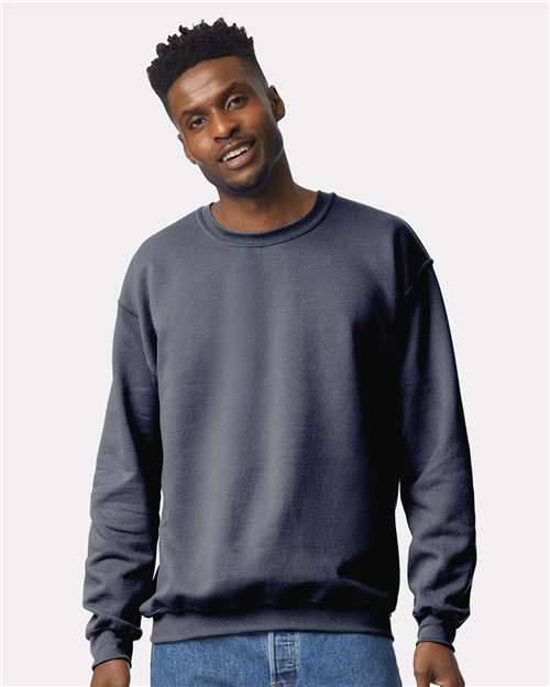 18000 Heavy Blend™ Crewneck Sweatshirt - Heather Dark Navy