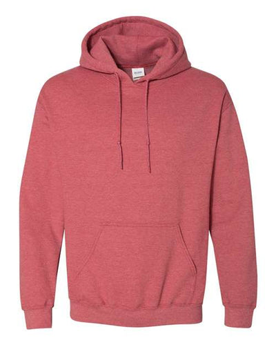 18500 Heavy Blend™ Hooded Sweatshirt - Heather Scarlet Red