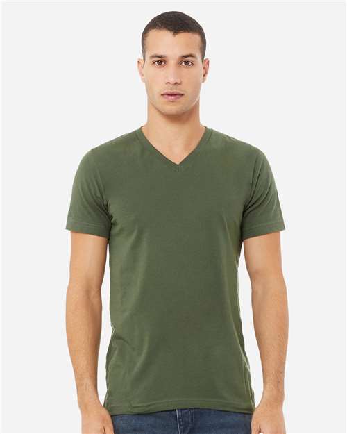 3005 Unisex Jersey V-Neck Tee