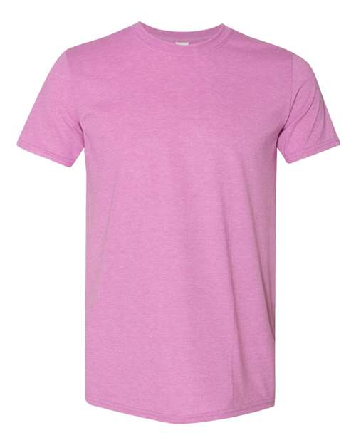 Gildan Unisex Softstyle® T-Shirt 64000 - Heather Radiant Orchid