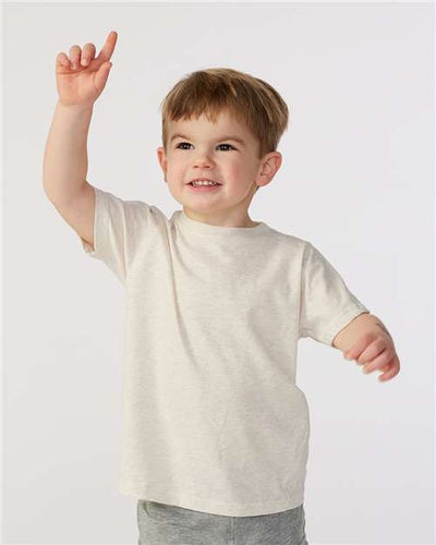 3321 Toddler Fine Jersey Tee - Natural Heather
