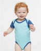 4400 Infant Baby Rib Bodysuit - Chill/ Indigo
