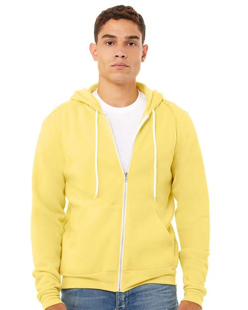 3739 Unisex Sponge Fleece Full-Zip Hoodie Sweatshirt