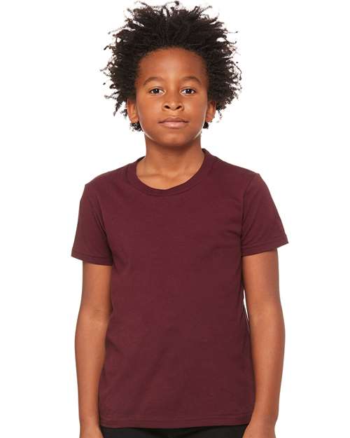 3001Y Youth Jersey Tee - Maroon