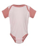 4400 Infant Baby Rib Bodysuit - Ballerina/ Mauvelous