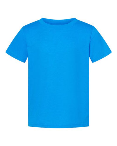 3321 Toddler Fine Jersey Tee - Vintage Turquoise