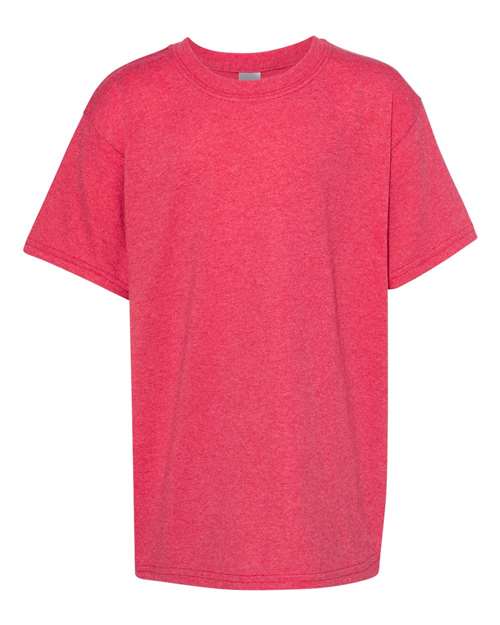 5000B Heavy Cotton™ Youth T-Shirt - Heather Red