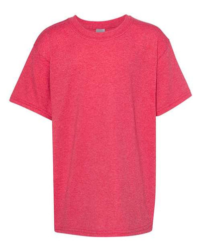 5000B Heavy Cotton™ Youth T-Shirt - Heather Red