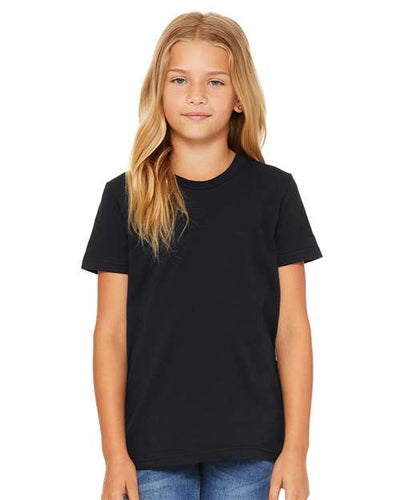 3001Y Youth Jersey Tee - Vintage Black