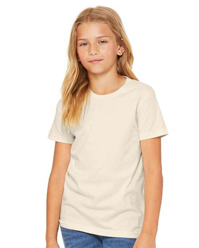 3001Y Youth Jersey Tee - Natural