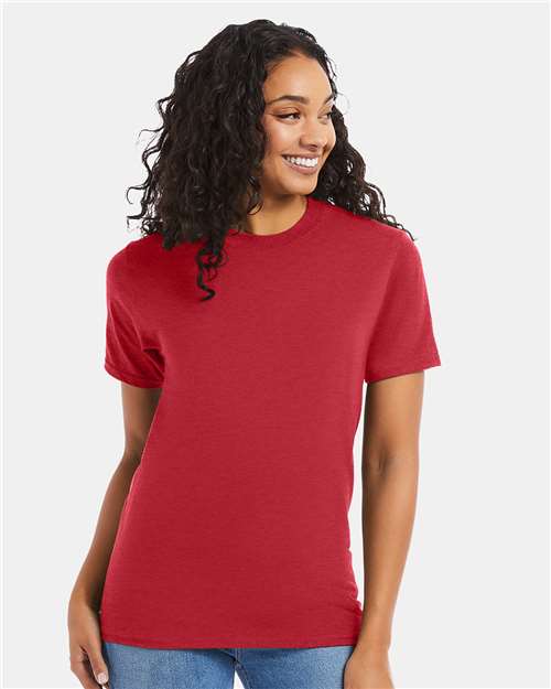 5180 Unisex Beefy-T® T-Shirt - Heather Red