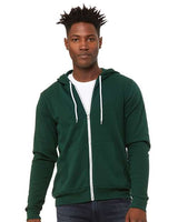 3739 Unisex Sponge Fleece Full-Zip Hoodie Sweatshirt
