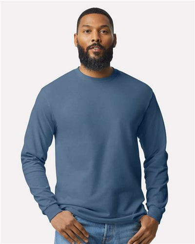 5400 Heavy Cotton™ Long Sleeve T-Shirt - Indigo Blue