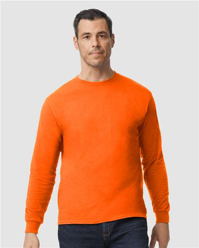 5400 Heavy Cotton™ Long Sleeve T-Shirt - Orange