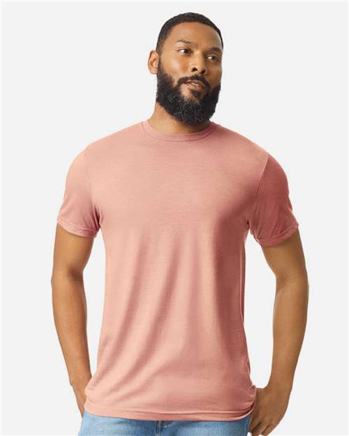 Gildan Unisex Softstyle® CVC T-Shirt 64000CVC - Dusty Rose