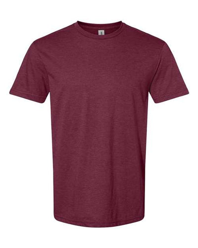 Gildan Unisex Softstyle® CVC T-Shirt 64000CVC - Maroon Mist
