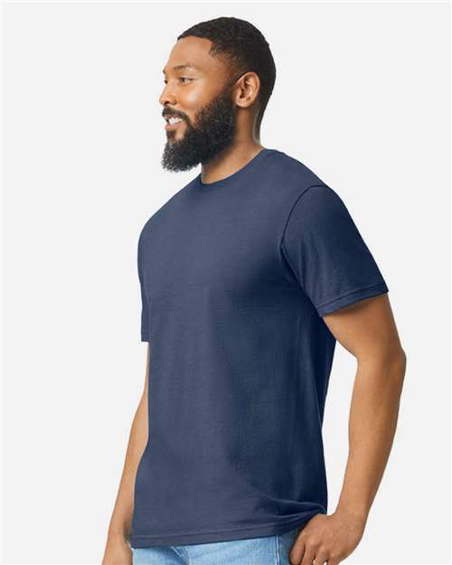 Gildan Unisex Softstyle® CVC T-Shirt 64000CVC - Navy Mist