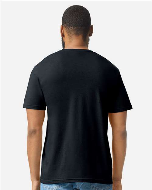 Gildan Unisex Softstyle® CVC T-Shirt 64000CVC - Pitch Black