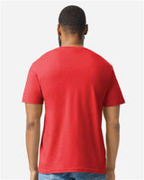 Gildan Unisex Softstyle® CVC T-Shirt 64000CVC - Red Mist