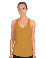 1533 Women's Ideal Racerback Tank - Antique Gold
