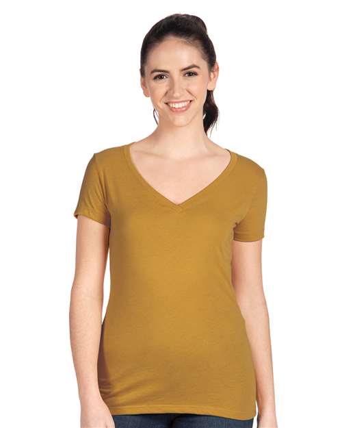 1540 Women's Ideal V-Neck T-Shirt - Antique Gold