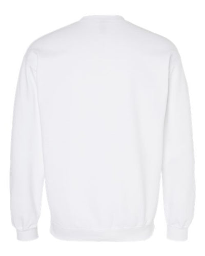 Gildan Unisex Softstyle® Midweight Crewneck Sweatshirt SF000 - White